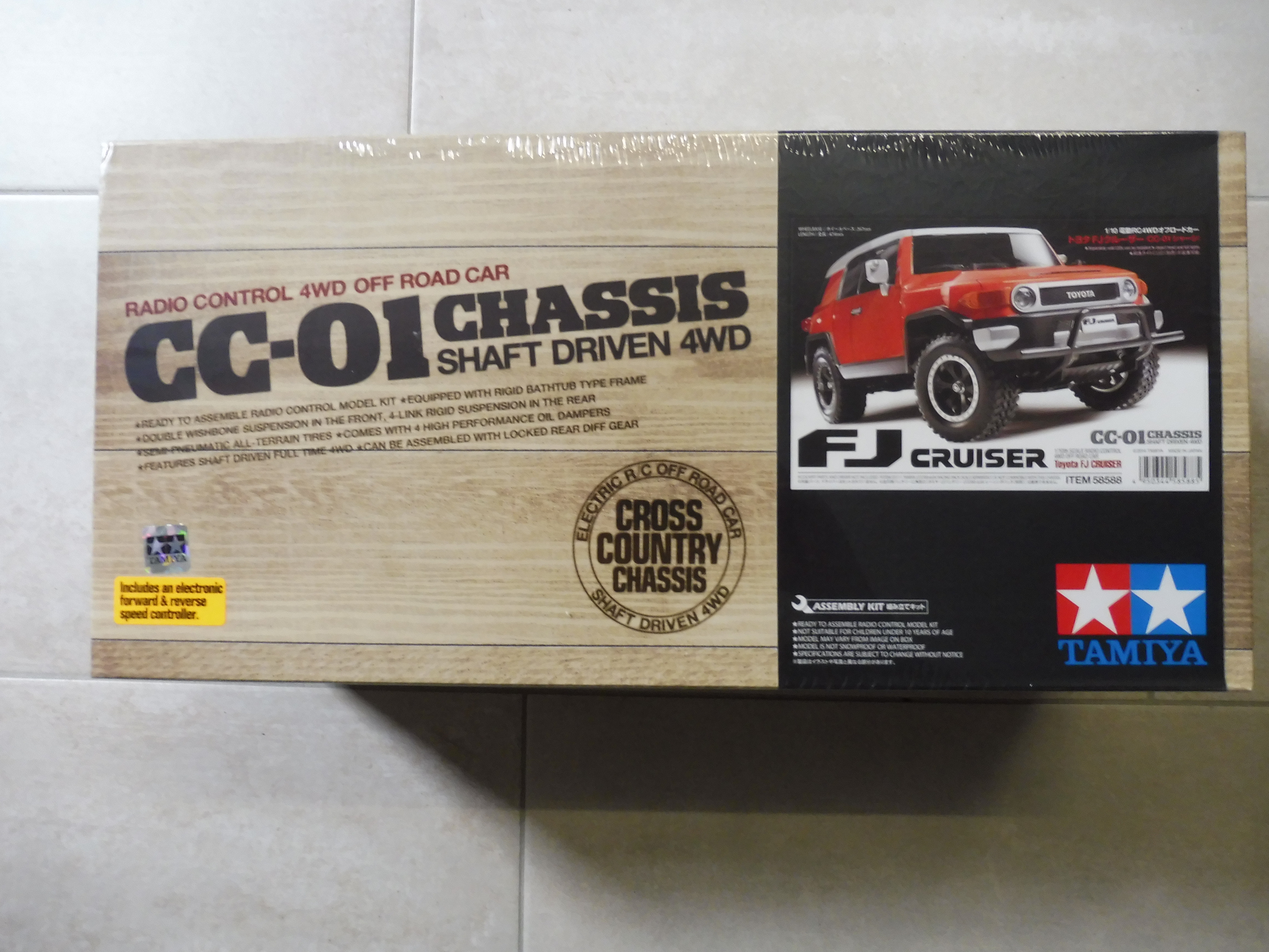 Tamiya Toyota FJ Cruiser CC-01 # 58588